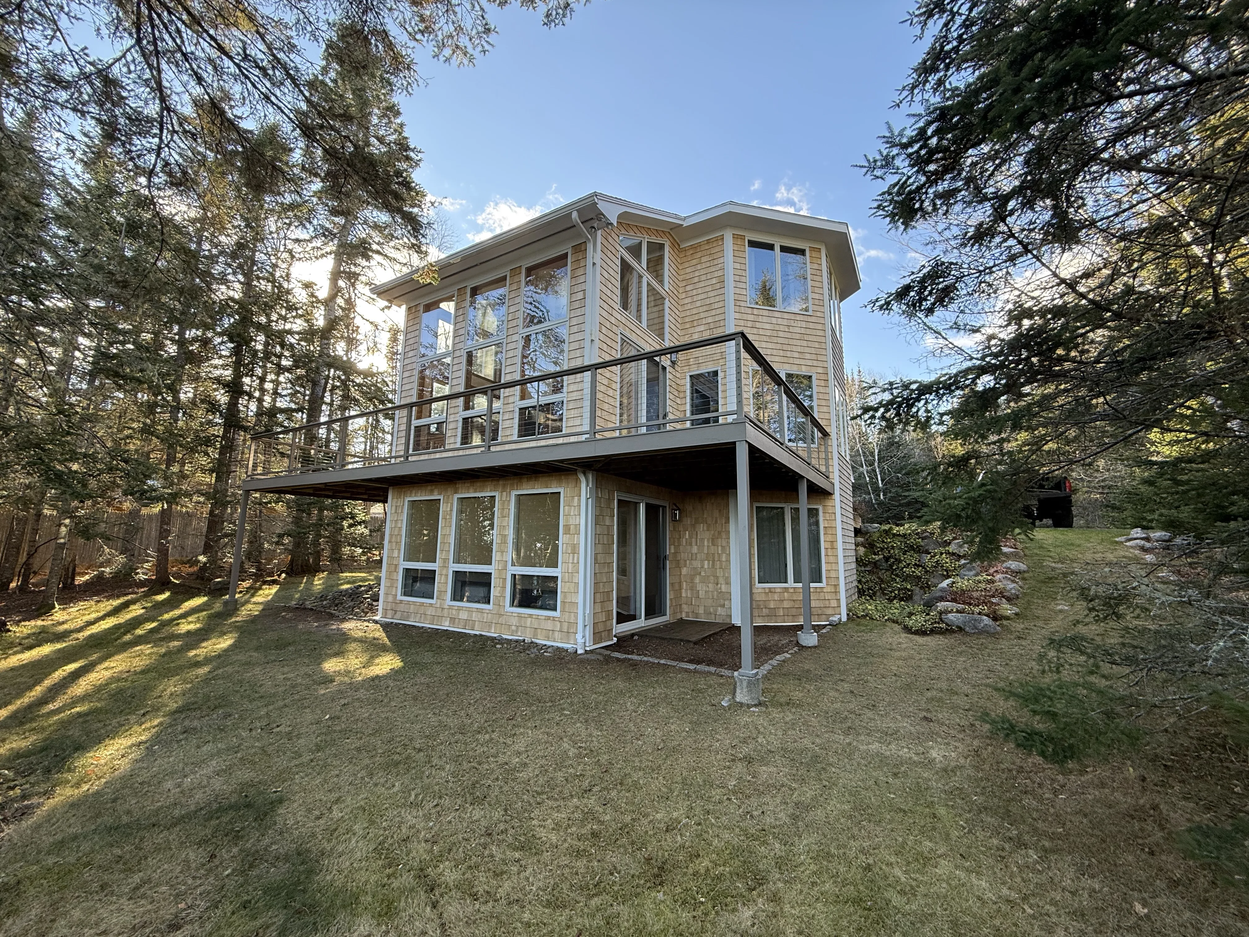Prospect Harbor exterior renovation, coastal Maine